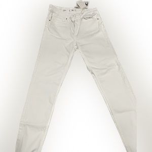 Mango white jeans